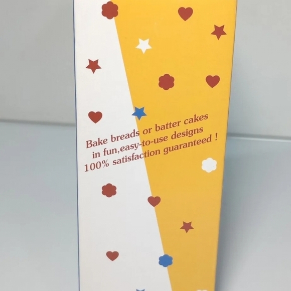 FUN Shaped Baking Tubes Set Of 3 Includes Star, Flower & Heart Tubes - Picture 4 of 6